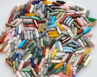Mystery Crystal Point Lot | Wholesale Mixed Gemstone Points | Natural Crystal Bulk Sale
