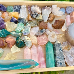 Wholesale Crystal Mix Box | Raw Stones, Towers & Geodes | Crystal Beginners Bulk Lot | Healing Crystals Wholesale