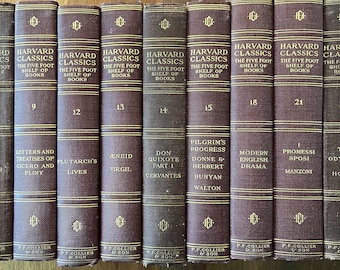 Harvard Classics Choose One or More 1909