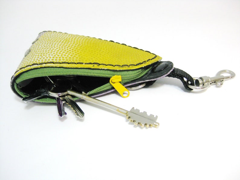 gift for basketball lover vegan pouch Snaphook eco keypouch vegan keyring lunchmoney pouch