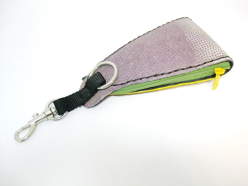 gift for basketball lover vegan pouch Snaphook eco keypouch vegan keyring lunchmoney pouch