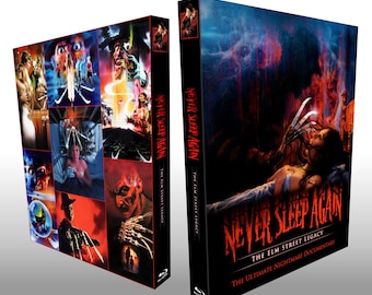 Never Sleep Again AANGEPASTE Blu-Ray hoes/stijve hoes (3D-geprint)
