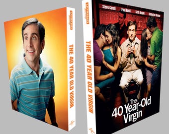 40-letni Virgin CUSTOM 4K Blu-Ray Slipcover / Sztywne etui (drukowane w 3D)