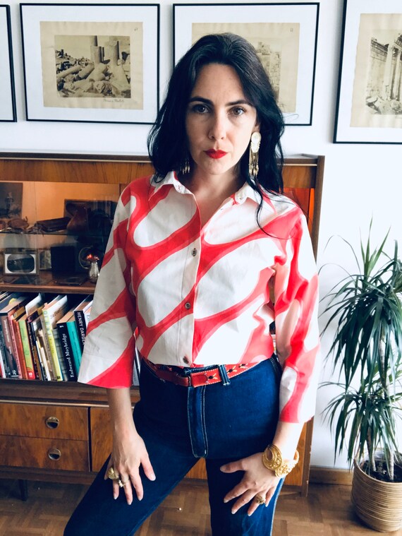 Vintage Marimekko Blouse / Shirt