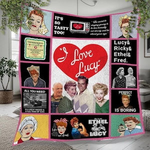 I Love Lucy Bedding - Etsy