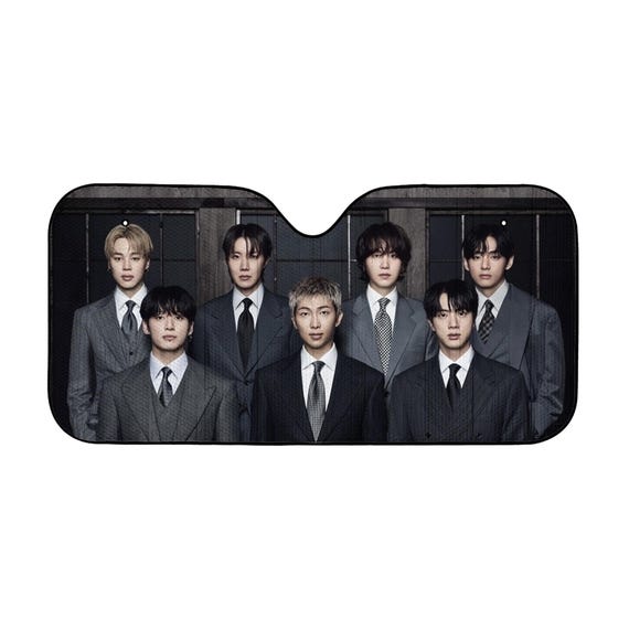 BTS Kpop Boy Band Sun Shade, Bangtan Boys Sunshade, Arirang Army