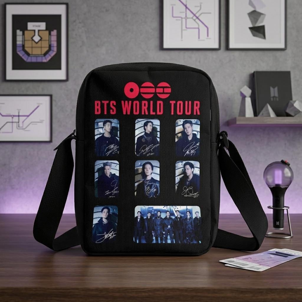 Bts Messenger Bag - Etsy