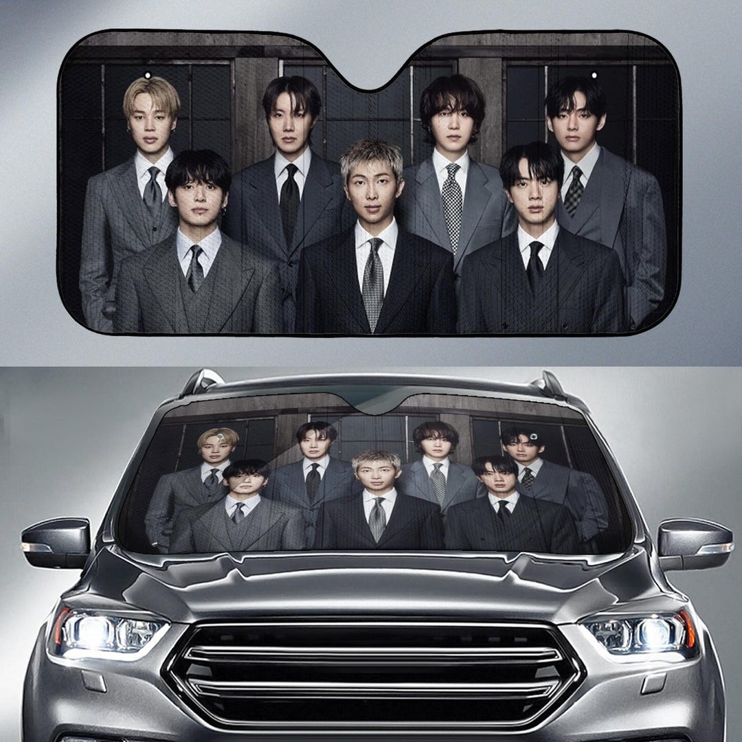 BTS Kpop Boy Band Sun Shade, Bangtan Boys Sunshade, Arirang Army