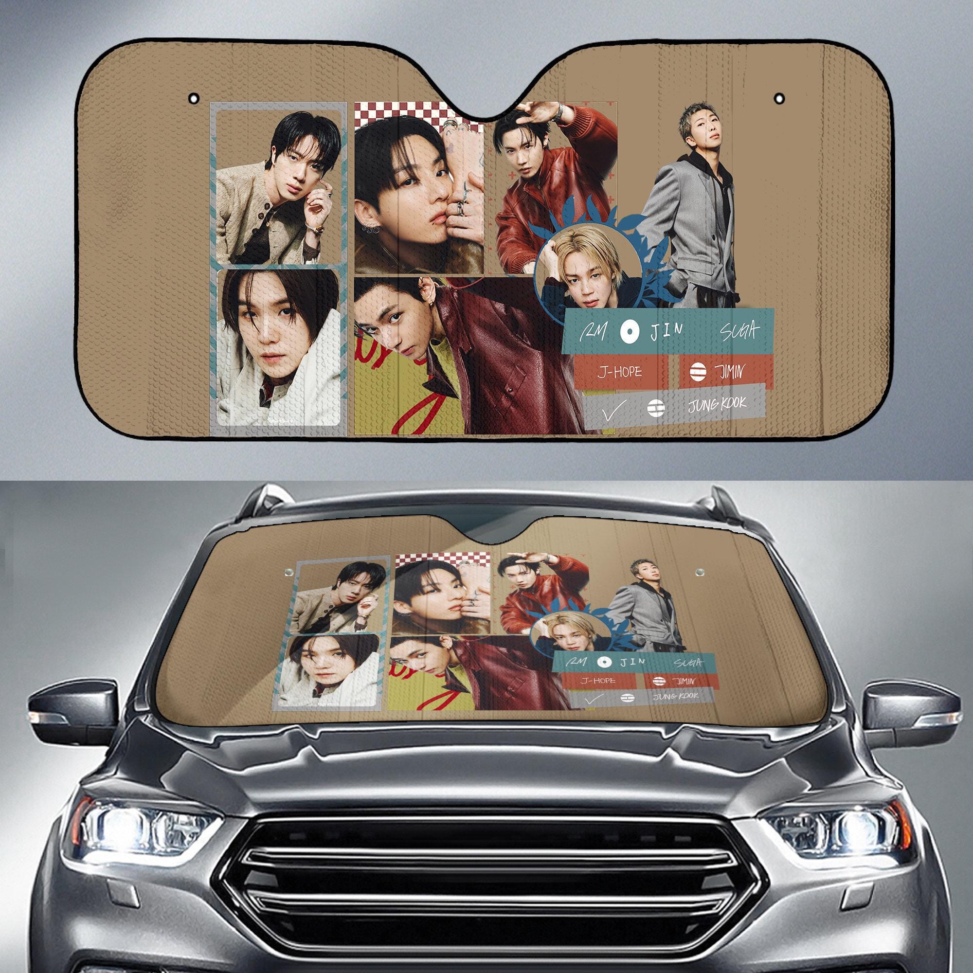 BTS Kpop Boy Band Sun Shade, Bangtan Boys Sunshade, Arirang Army