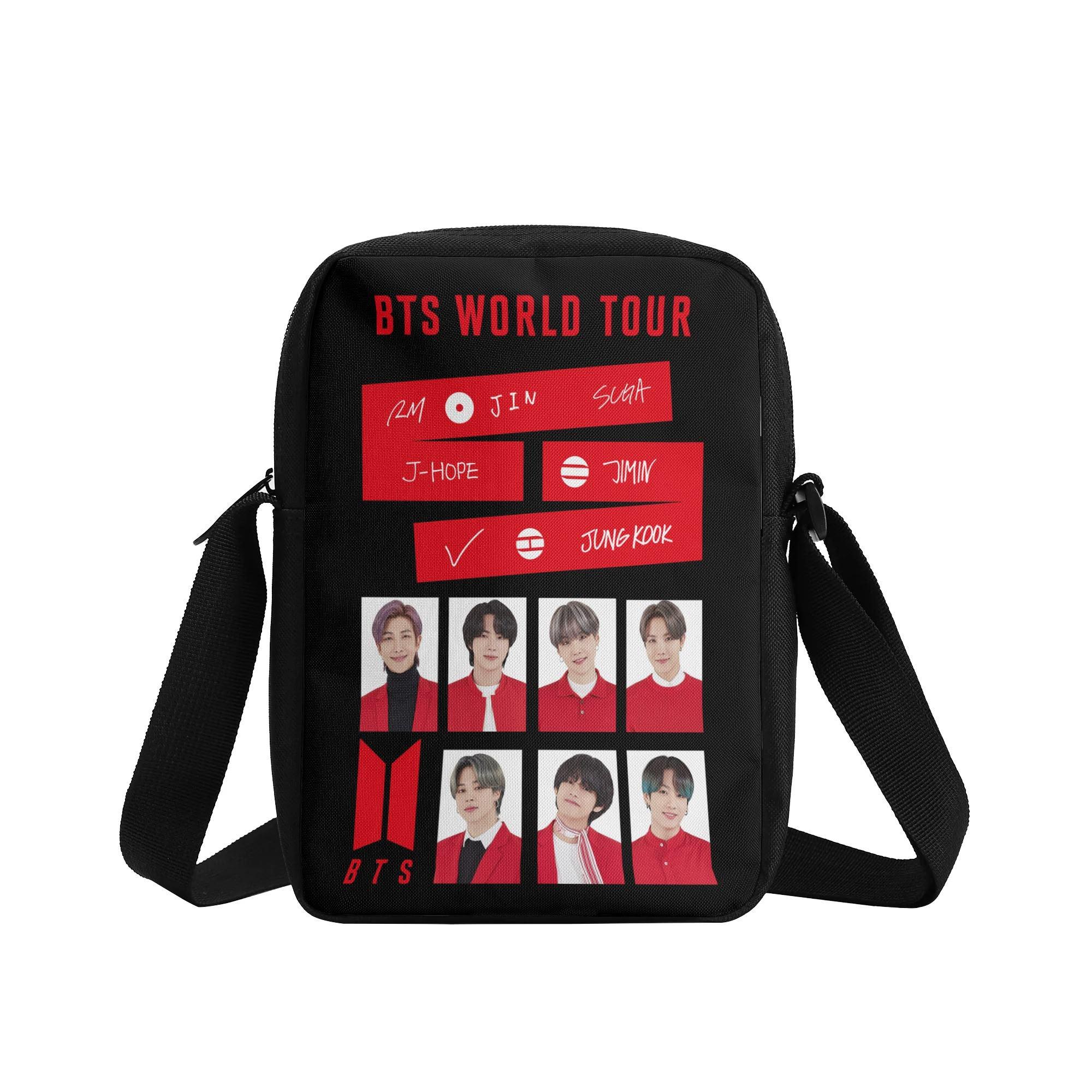 Discover BTS Kpop Boy Band Crossbody Bag, Bangtan Boys Crossbody Bag, Arirang Army Bag, K-Pop BTS Merch, BTS Lover Gift