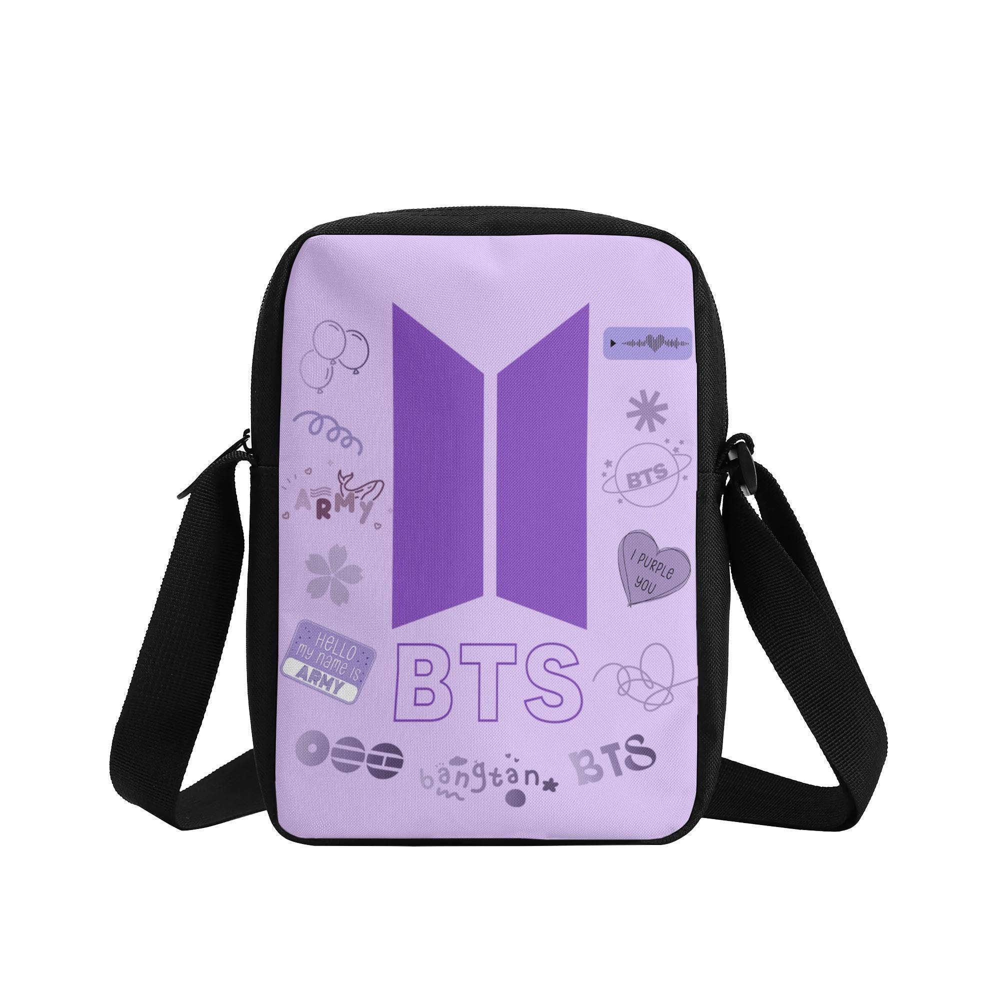 Discover BTS Kpop Boy Band Crossbody Bag, Bangtan Boys Crossbody Bag, Arirang Army Bag, K-Pop BTS Merch, BTS Lover Gift