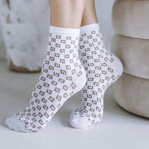 Classic Pattern Office Dress Women Socks, Socks, Funny Socks, Crazy Socks, Colorful Socks, Gift Idea, Perfect Gift, Mismatched