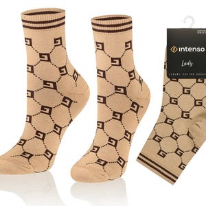 Pattern Classic Office Dress Women Socks, Socks, Funny Socks, Crazy Socks, Colorful Socks, Gift Idea, Perfect Gift, Mismatched