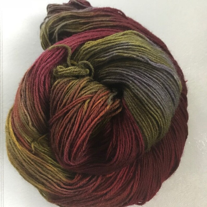hand dyed sock yarn etsy