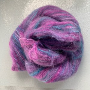 Hand-dyed Brushed Alpaca/Silk Luxury yarn