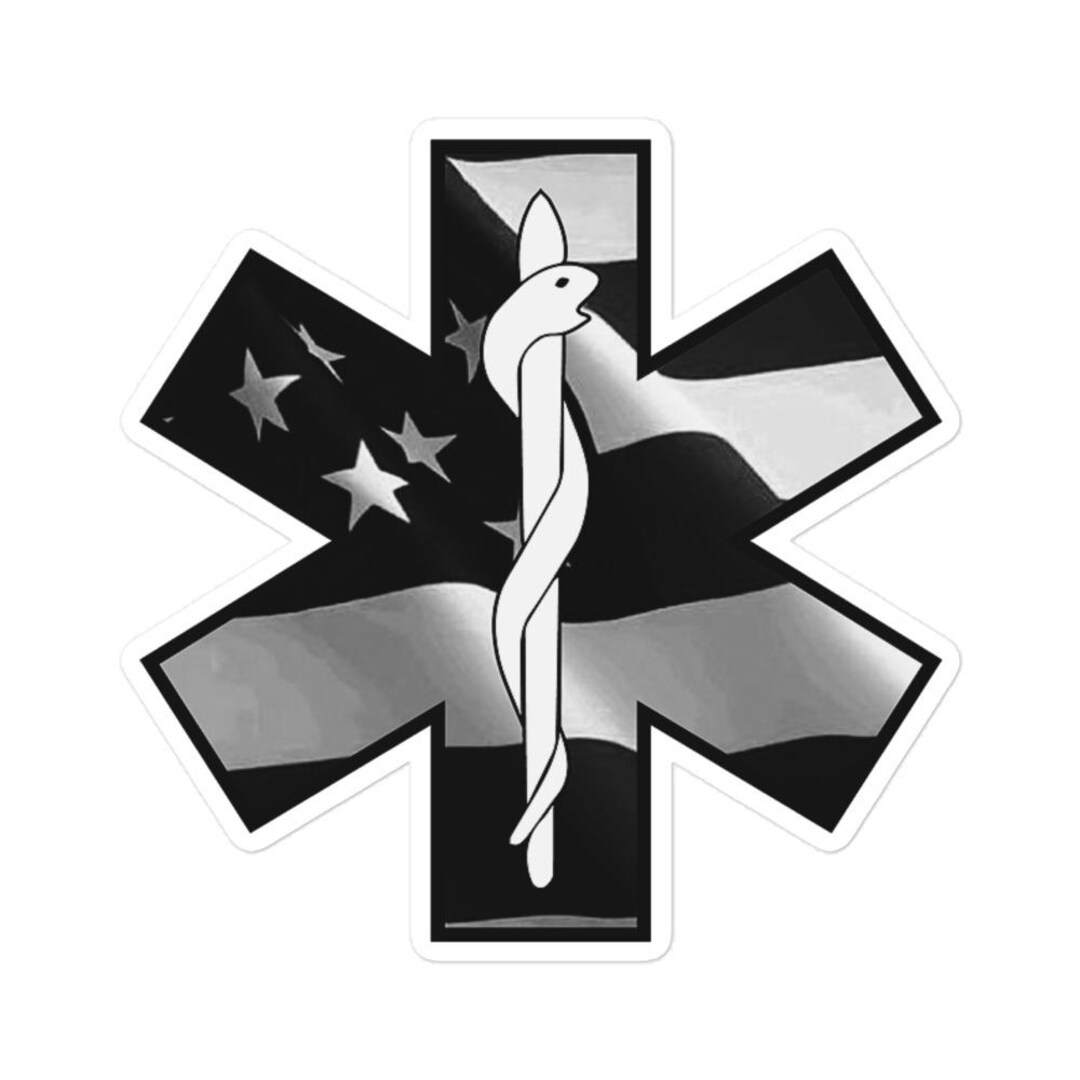 Star of Life EMS Paramedic American Vinyl Stickers - Etsy