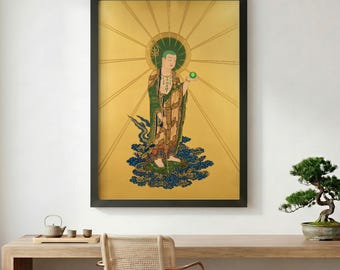 Jizo Bodhisattva - Golden Light of Compassion