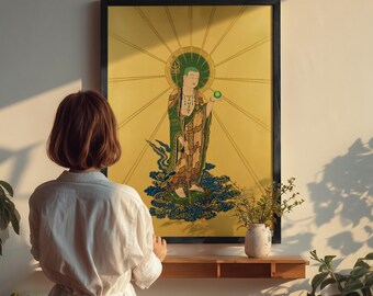 Jizo Bodhisattva - Golden Light of Compassion