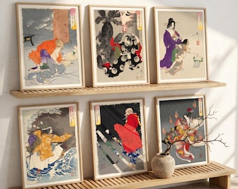 Tsukioka Yoshitoshi's New Forms of Thirty-Six Ghosts Collection
