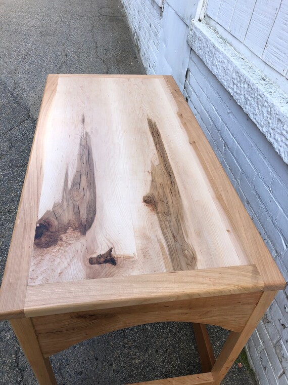 Beautiful Desk Side Table Foyer Table Simple Details Etsy