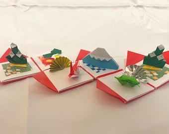 Mt Fuji Origami Surprise Box – Japanese Paper Art Gift Travel Souvenir Decoration