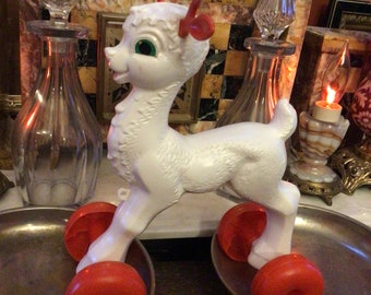 Empire Blow Mold Christmas Reindeer Rare