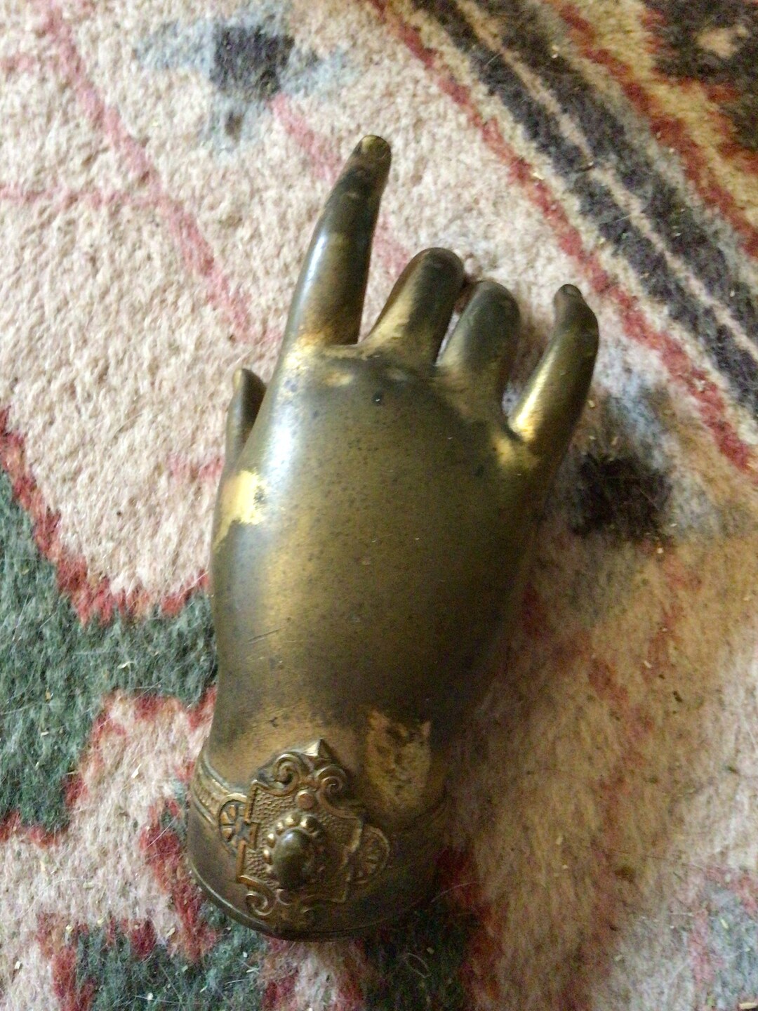 Hand Paperweight Victorian Figural Bronze Hand Paperweight 6 Inch - Etsy