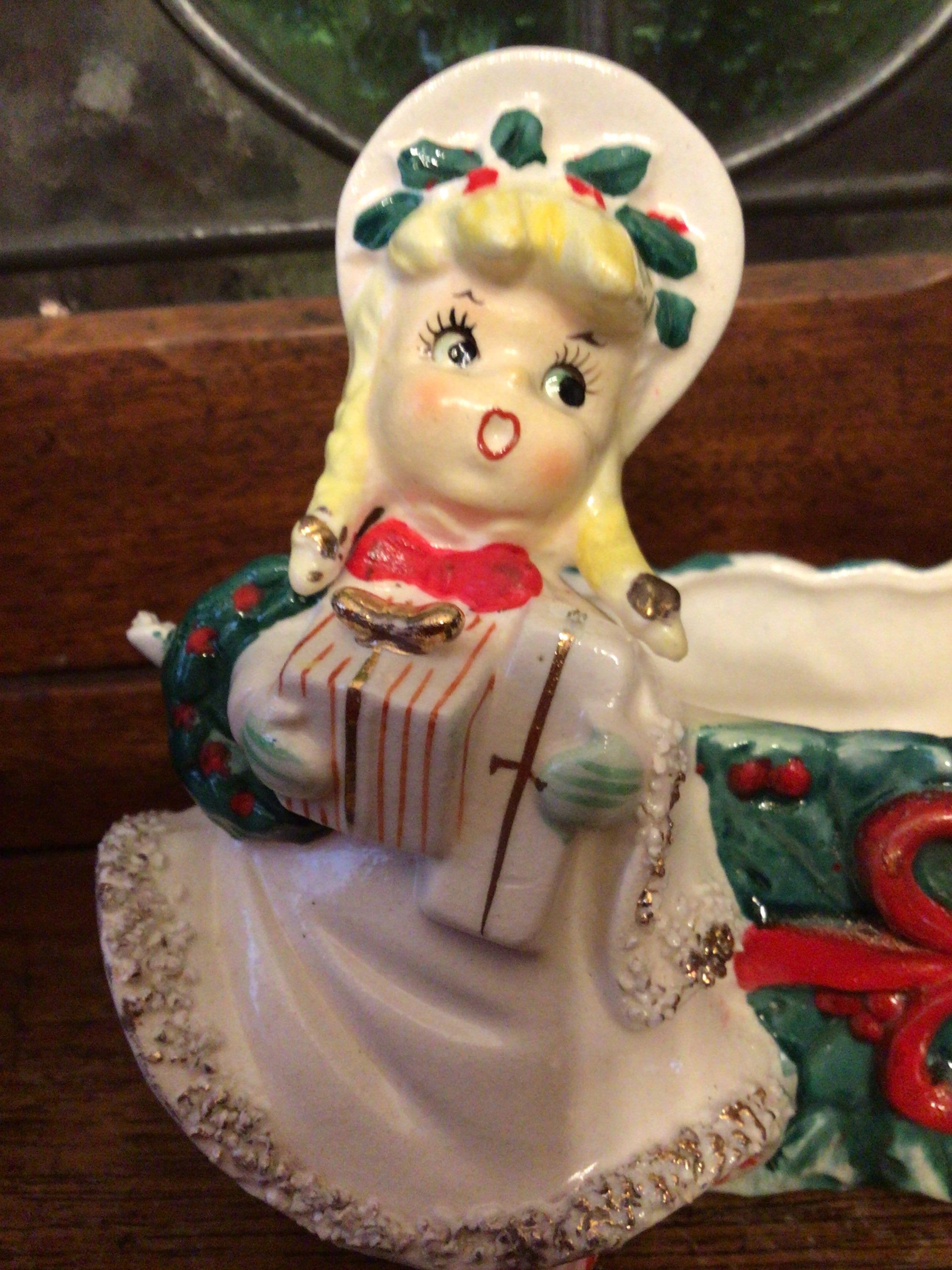 Vintage Japan Christmas Planter - Etsy