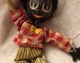 Pelham Puppet Wood Marionette HTF !