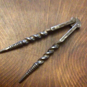 Unusual Ornate Steel Victorian Double Nutcracker