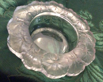 Lalique French Crystal Bowl 6.5 inch