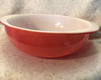 Rare Pyrex Flamingo Pink Ovenware 10 inch