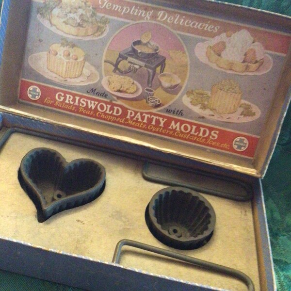 Cast Iron Hearts Pan Etsy