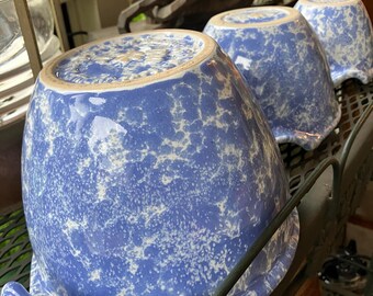 Bennington Agateware Batter Bowl Set- Flawless !