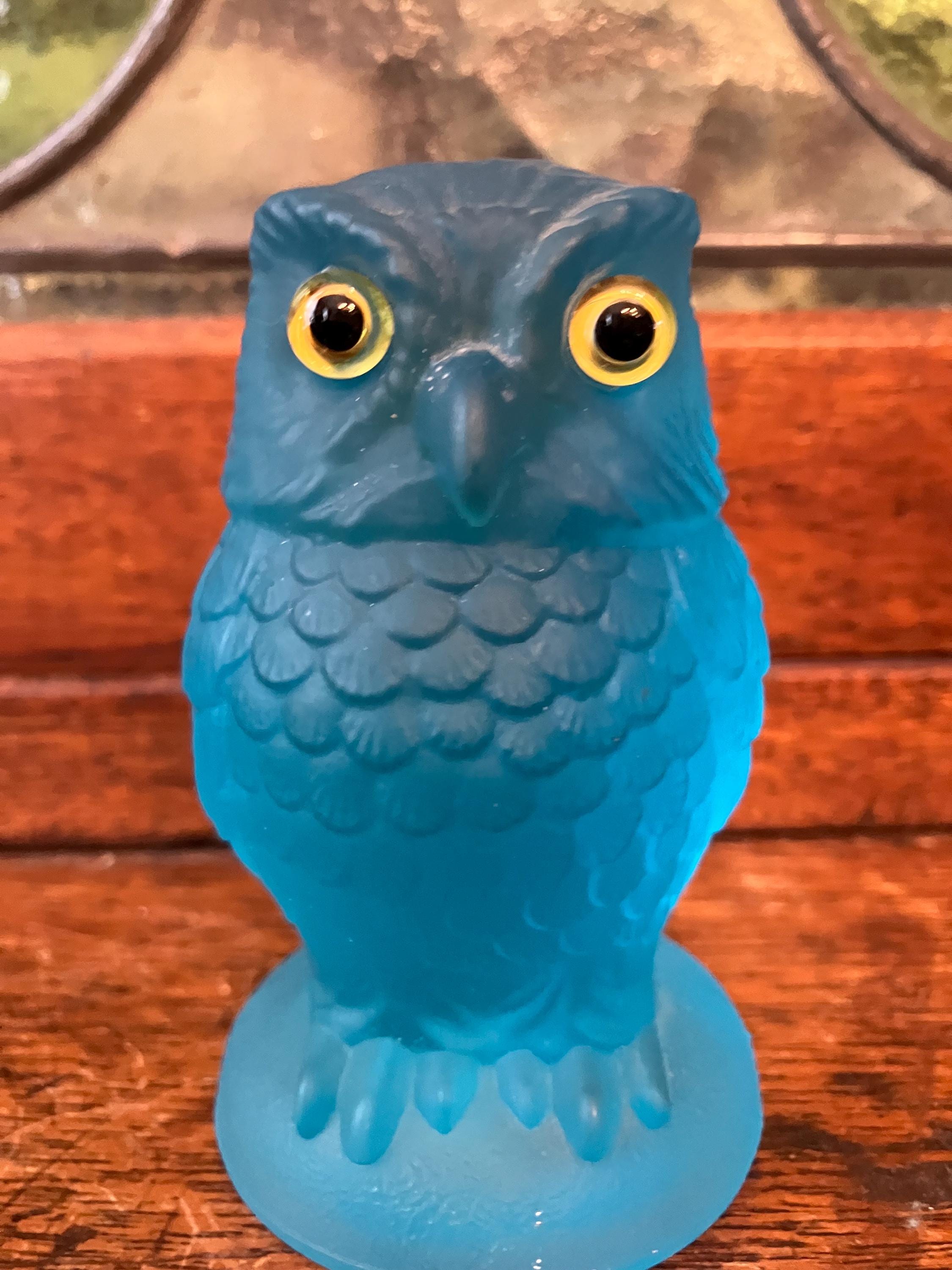 Summit Vogelsong Owl Paperweight Rare USA made