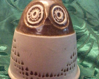 Bennington Pottery Owl Bank Midcentury by David Gill