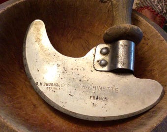 French Hachinette and Primitive Bowl- Authentic !