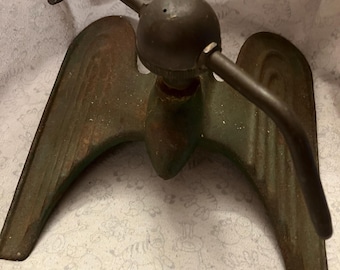 Rare Art Deco Lawn Sprinkler Cast Iron