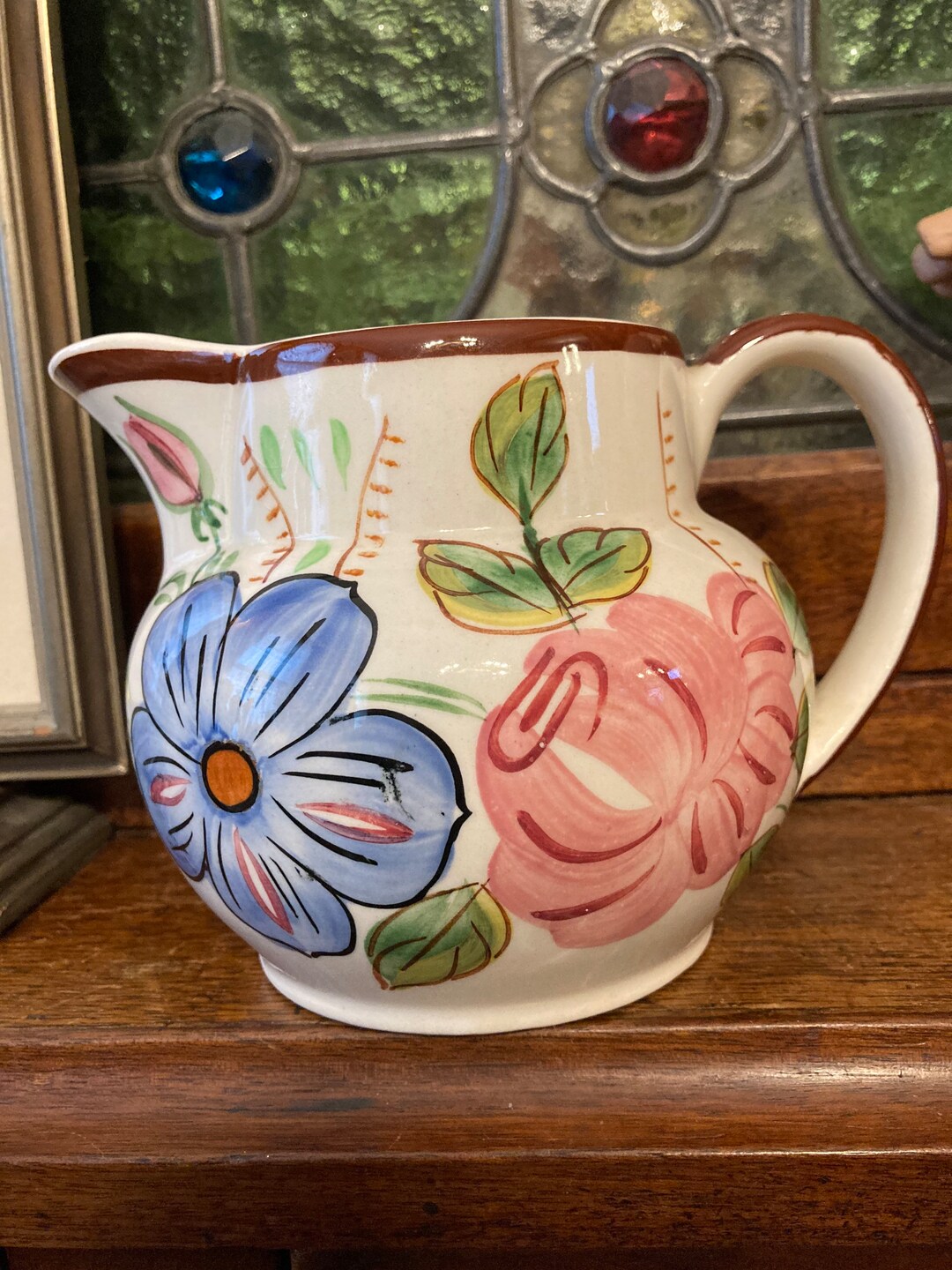 Blue Ridge China Pitcher 5 Inch - Etsy