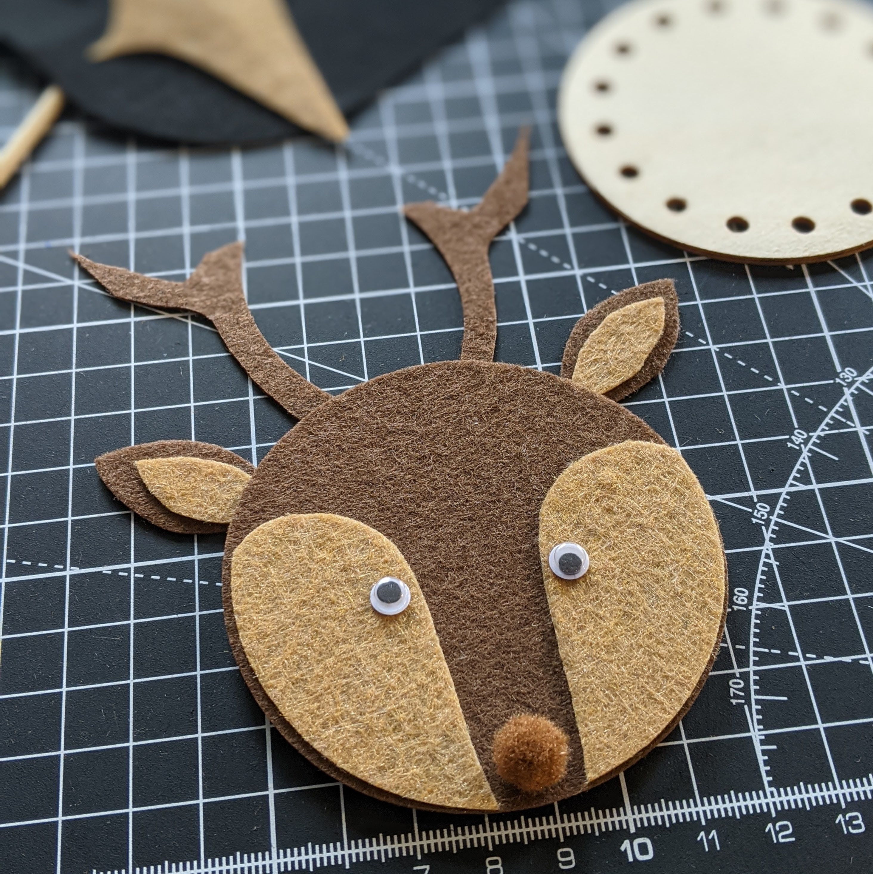 Woodland Animals Craft Kit Etsy