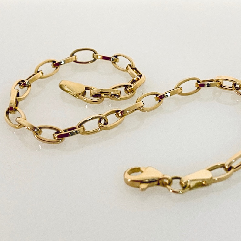 Gold Link Bracelet