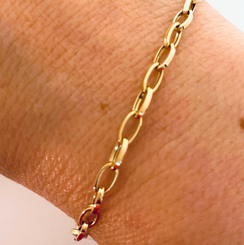 Gold Link Bracelet