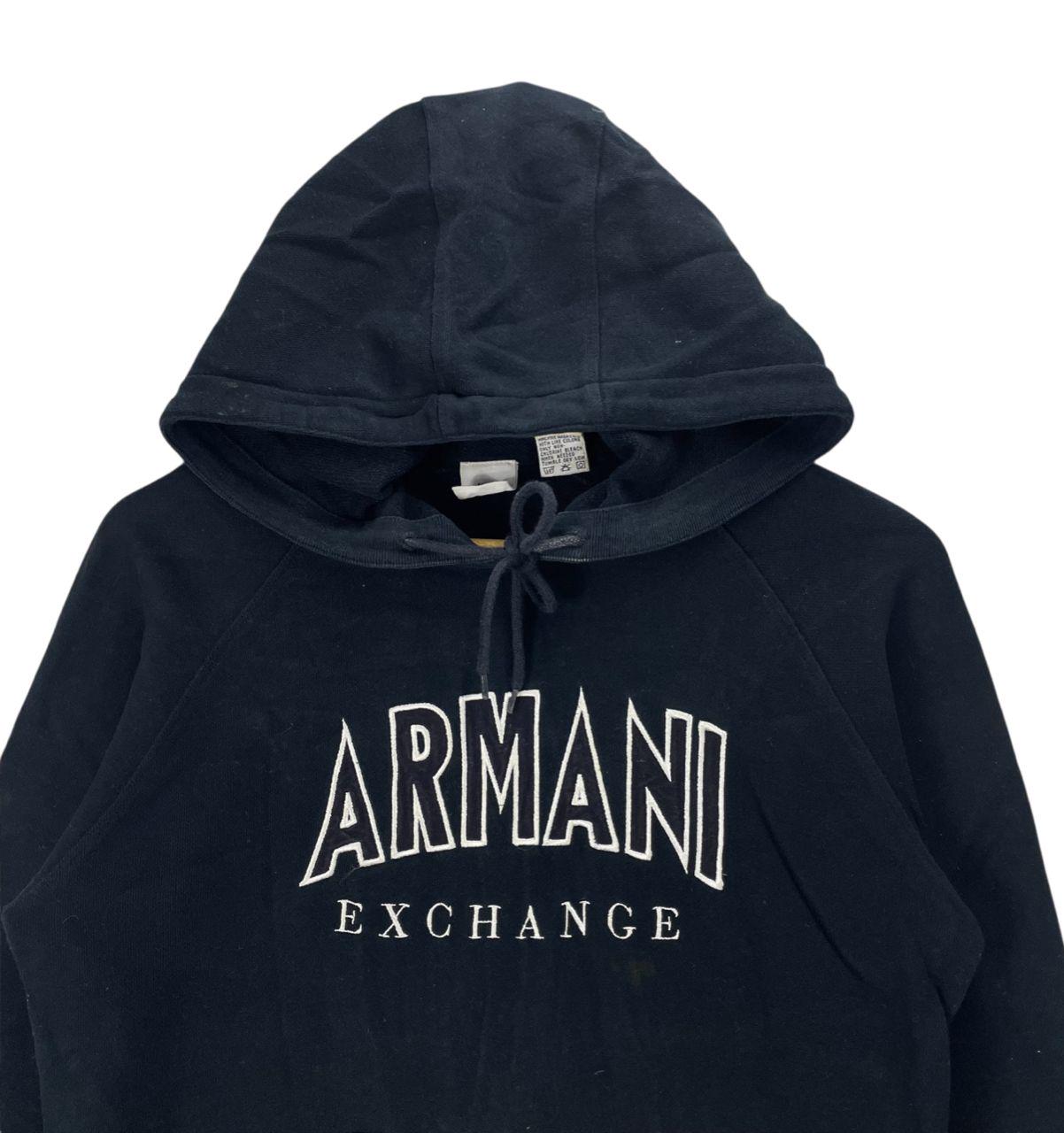 トップス 00s Armani Exchange Border Zip Hoodie Vintage Armani Exchange Embroided Logo Zipper Hoodie Size M - Etsy