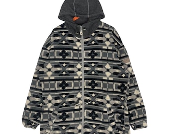 Vintage 90's PHENIX Aztec Navajo Fleece Medium Phenix Polartec