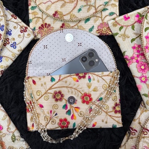 Wholesale Lot of Indian Wedding Favor Embroidered Sling Bags Diwali, Karwa Chauth, Rakhi, Eid, Navratri Garba nights, and festive gifting.