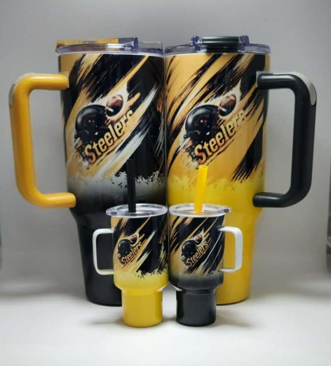 Pittsburgh Steelers Game Day 40oz/2oz Tumbler Set - Etsy
