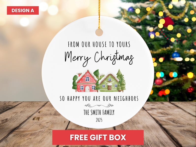 Personalized Christmas Ornament