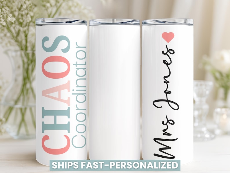 Personalized Chaos Coordinator tumbler