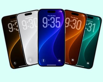 Luxury Abstract iPhone Wallpaper, iOS 26 Liquid Glass Design (Digital Download)