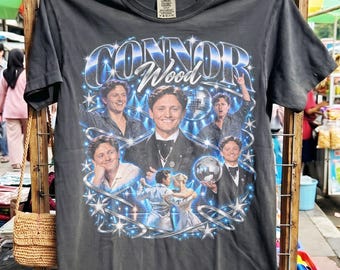 Connor Wood DWTS Comfort Colors® Shirt, Vintage 90s Bootleg Comedian Tee, Y2K Graphic Sweatshirt